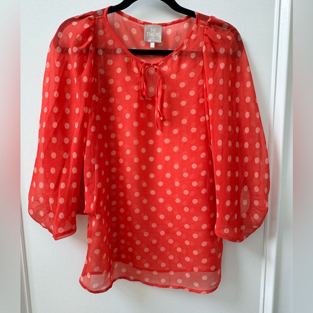 KAREN WALKER Polka Dot Blouse